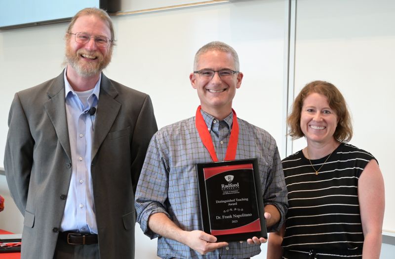 Distinguished Teaching Award (Frank Napolitano)