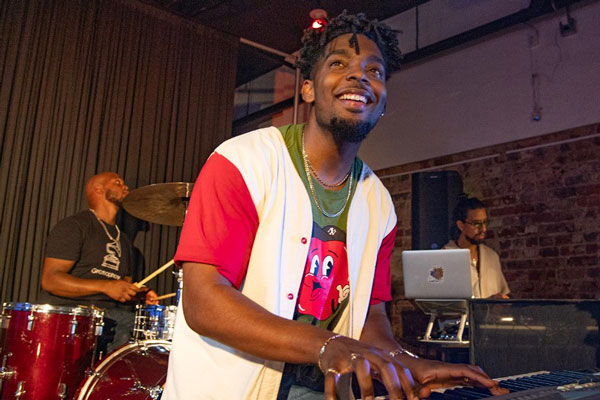 Matthew Bagley ’15 performs as hip-hop, jazz and funk musician Alexander Mack