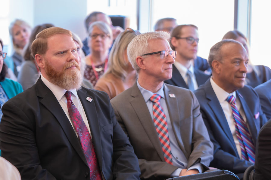 Kenneth Cox and President Bret Danilowicz