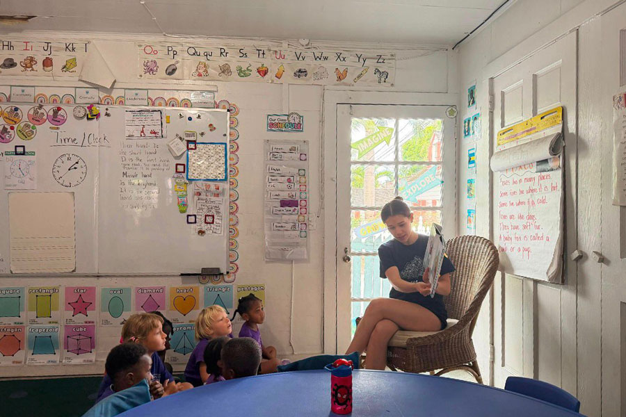 students in the bahamas
