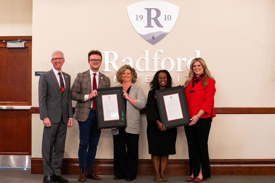 board of visitors recognition