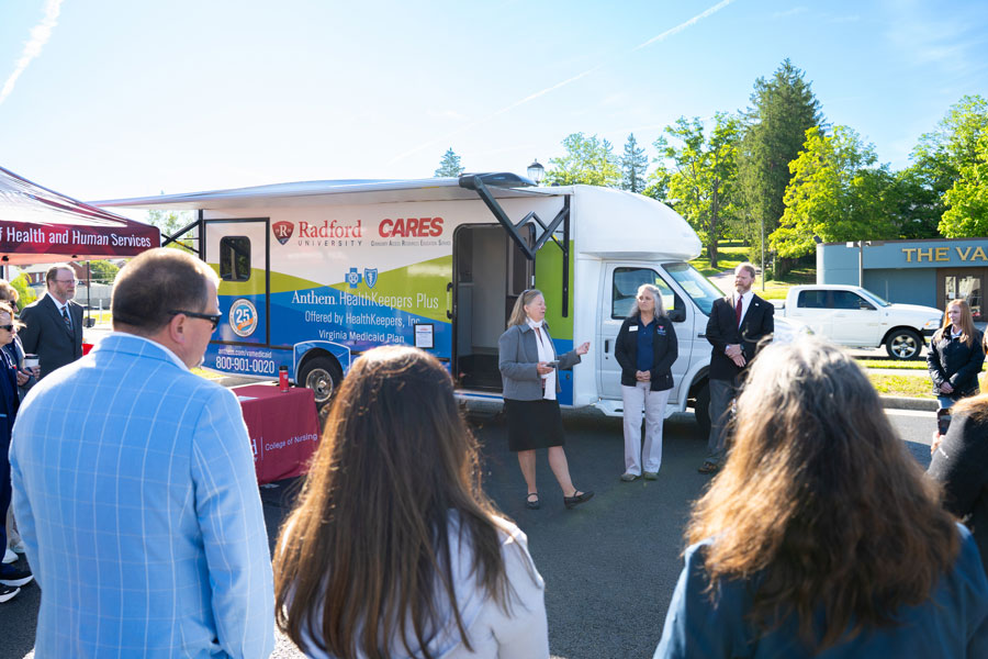 cares mobile clinic event