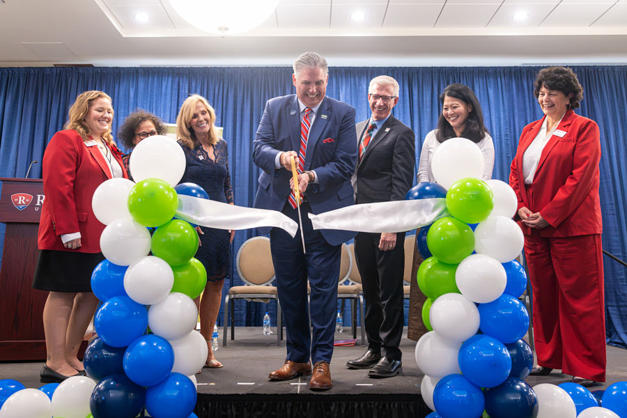 ribbon cutting event