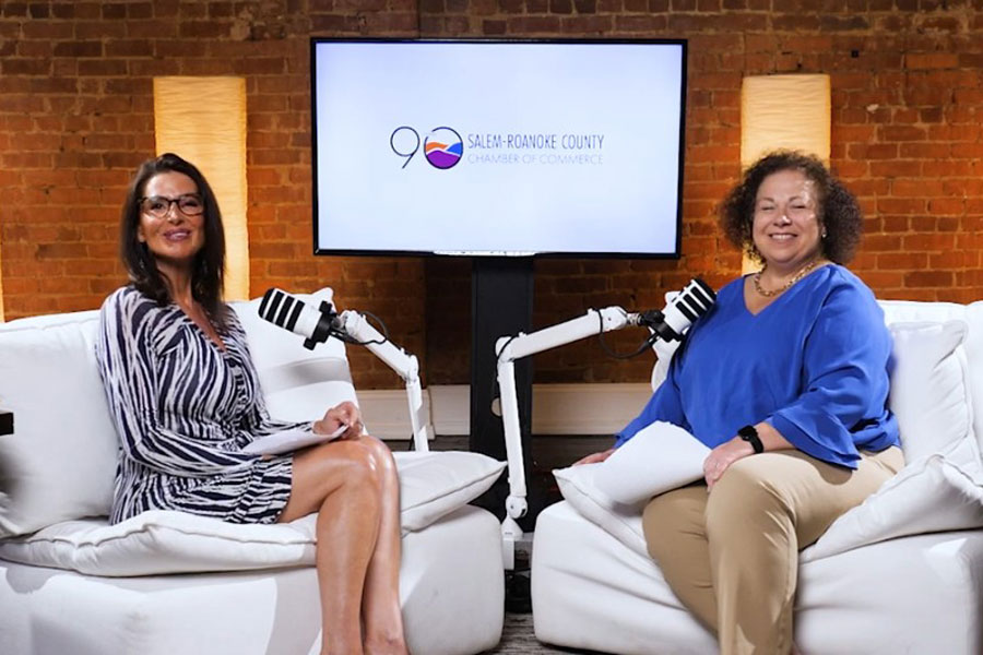 Dean Donna McCloskey appears on the podcast for the Salem-Roanoke County Chamber of Commerce.