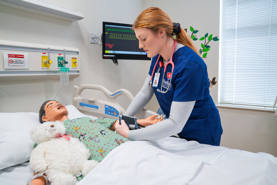radford nursing student
