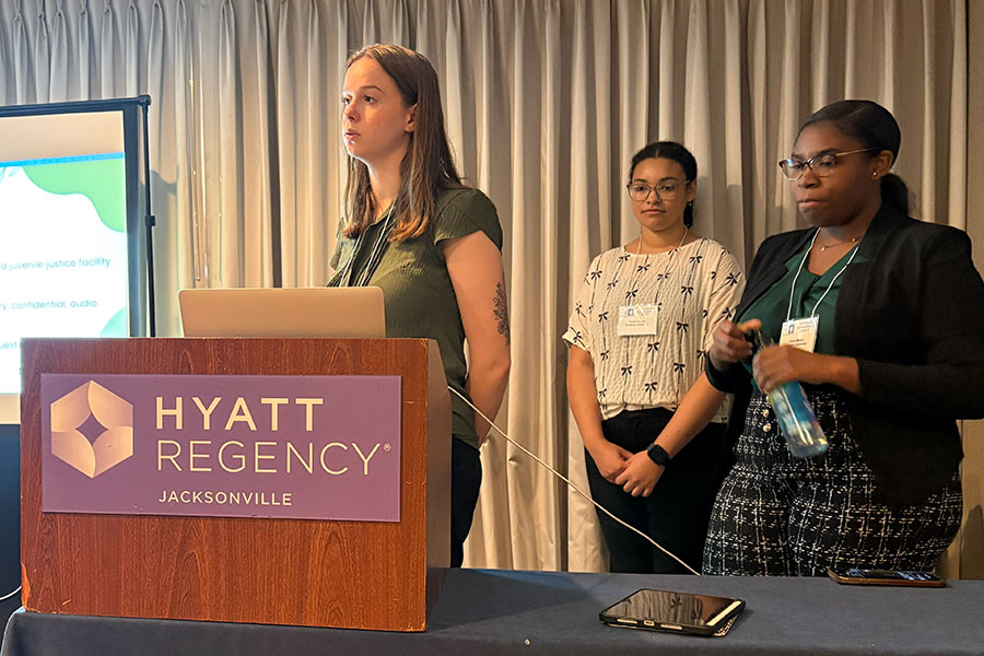 Student conference presentations