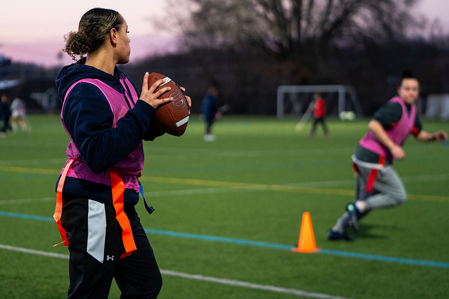 Radford women's flag football