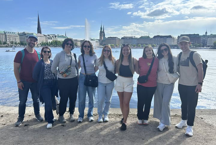 M.O.T. students in Hamburg, Germany