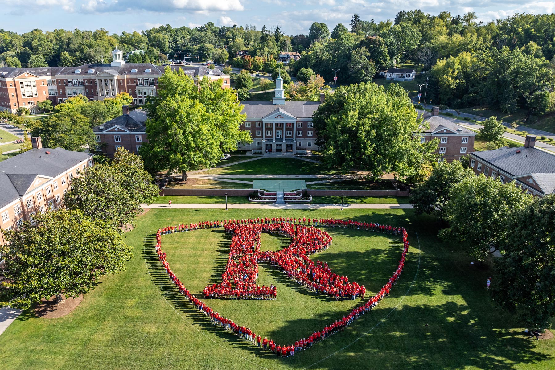 class photo from convocation